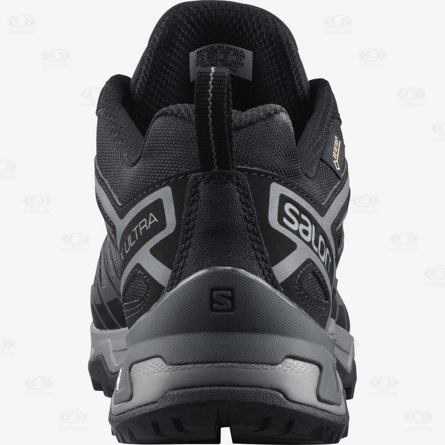 Grey Men's Salomon X ULTRA 3 GORE-TEX Hiking Shoes | USA-O1635