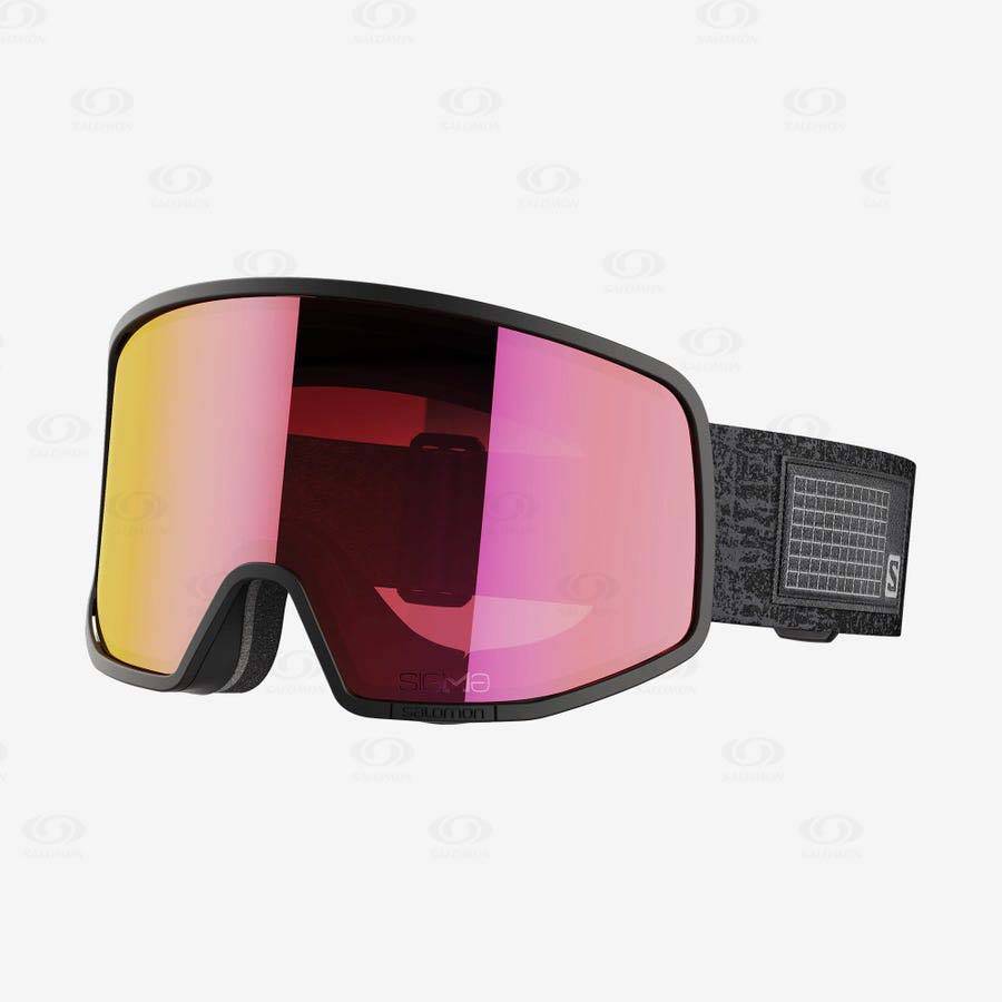 Grey Women\'s Salomon LO FI SIGMA Goggles | USA-O2232