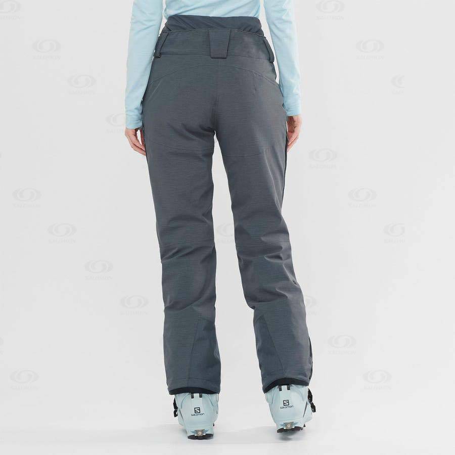 Grey Women's Salomon PROOF LIGHT Ski Pants | USA-L1655