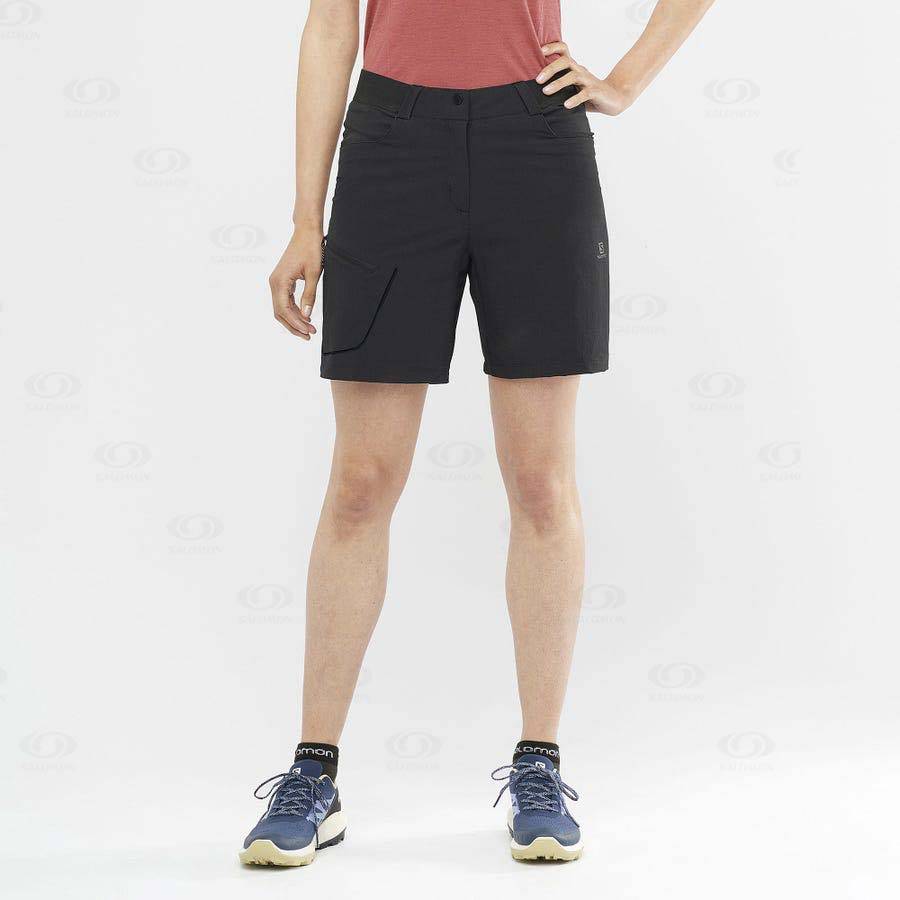 Grey Women's Salomon WAYFARER Shorts | USA-S2283