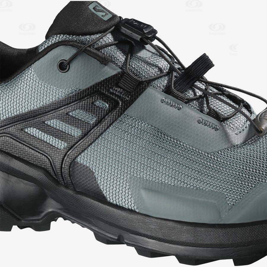 Grey Women's Salomon X RAISE Hiking Shoes | USA-N1932