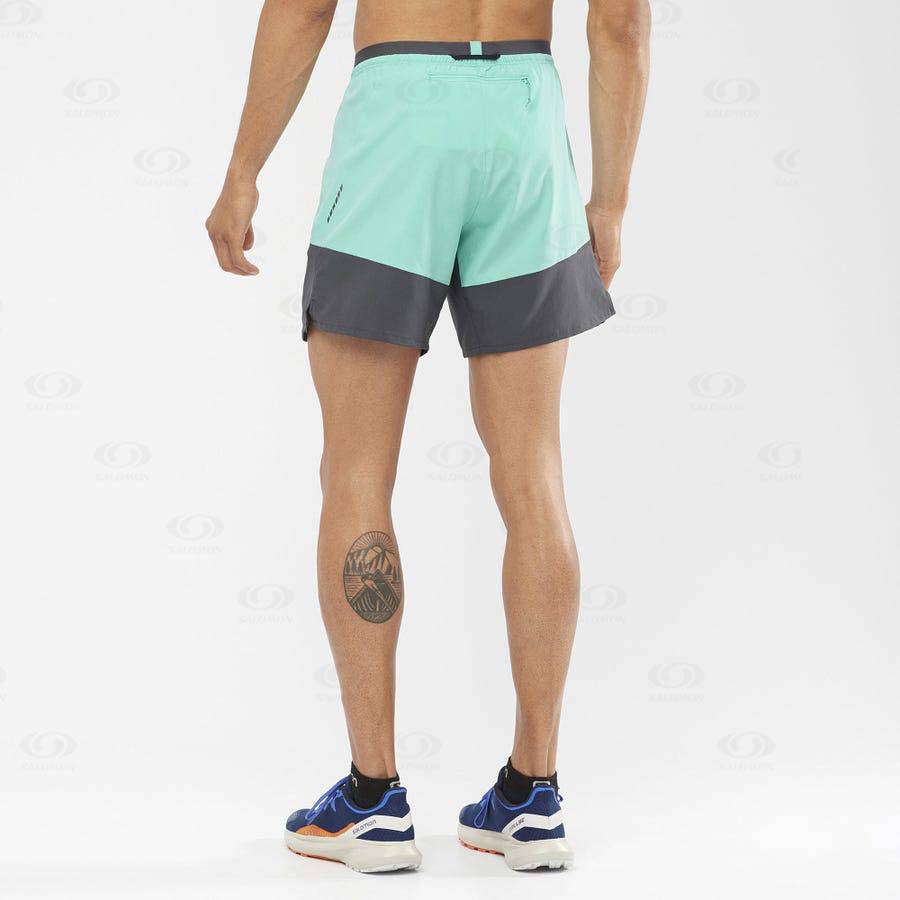 Mint Men's Salomon CROSS 7'' NO LINER Shorts | USA-N2086