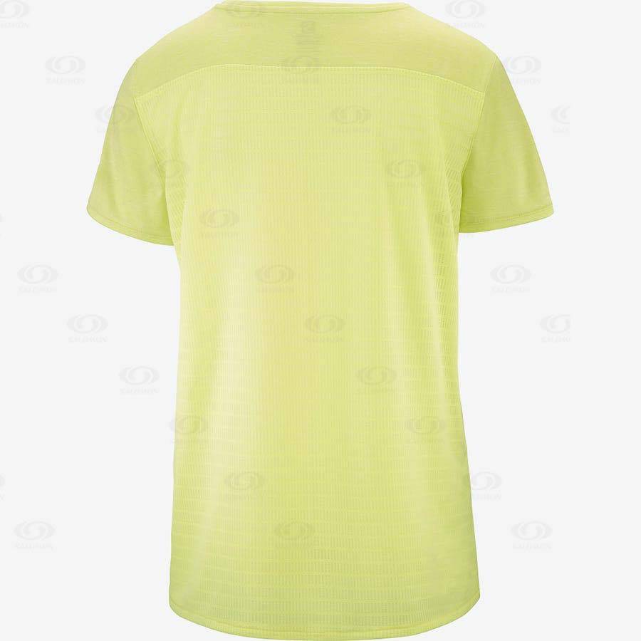 Mint Women's Salomon OUTLINE SUMMER T Shirts | USA-M2000