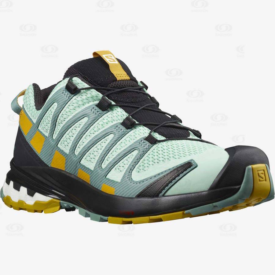 Mint Women's Salomon XA PRO 3D v8 Hiking Shoes | USA-L1704