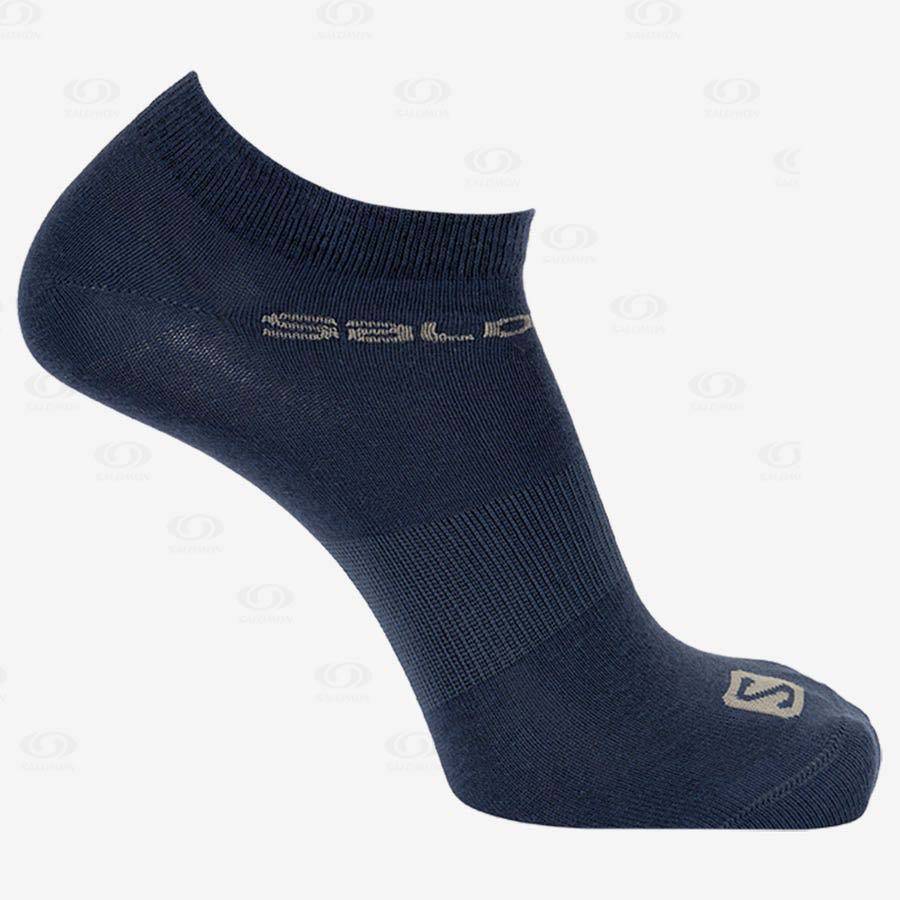 Navy Men's Salomon FESTIVAL 2-PACK Socks | USA-L1291