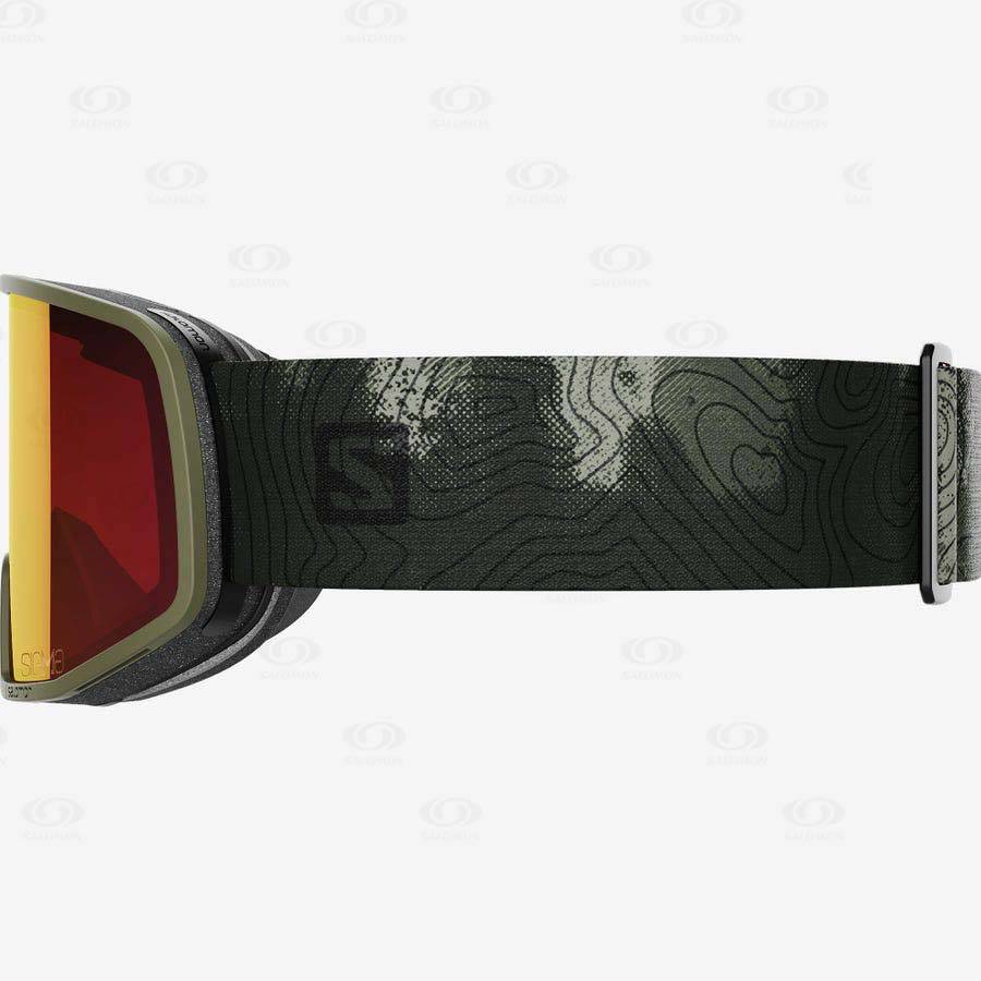 Olive Men's Salomon LO FI SIGMA Goggles | USA-L2047