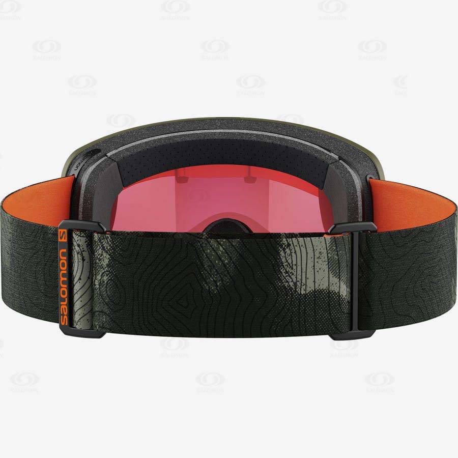 Olive Men's Salomon LO FI SIGMA Goggles | USA-L2047