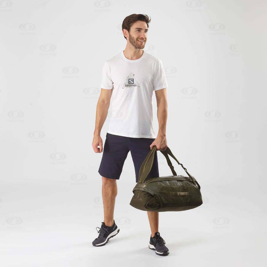 Olive Men's Salomon OUTLIFE DUFFEL 25 Bags | USA-O2153