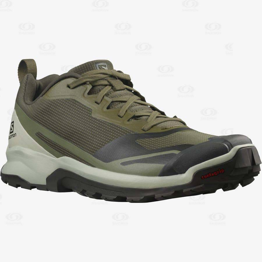 Olive Men's Salomon XA COLLIDER 2 Trail Running Shoes | USA-W1560