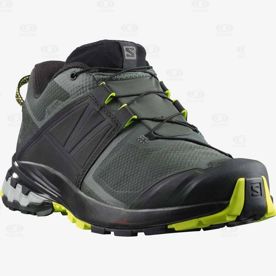 Olive Men's Salomon XA WILD GORE-TEX Hiking Shoes | USA-O1670