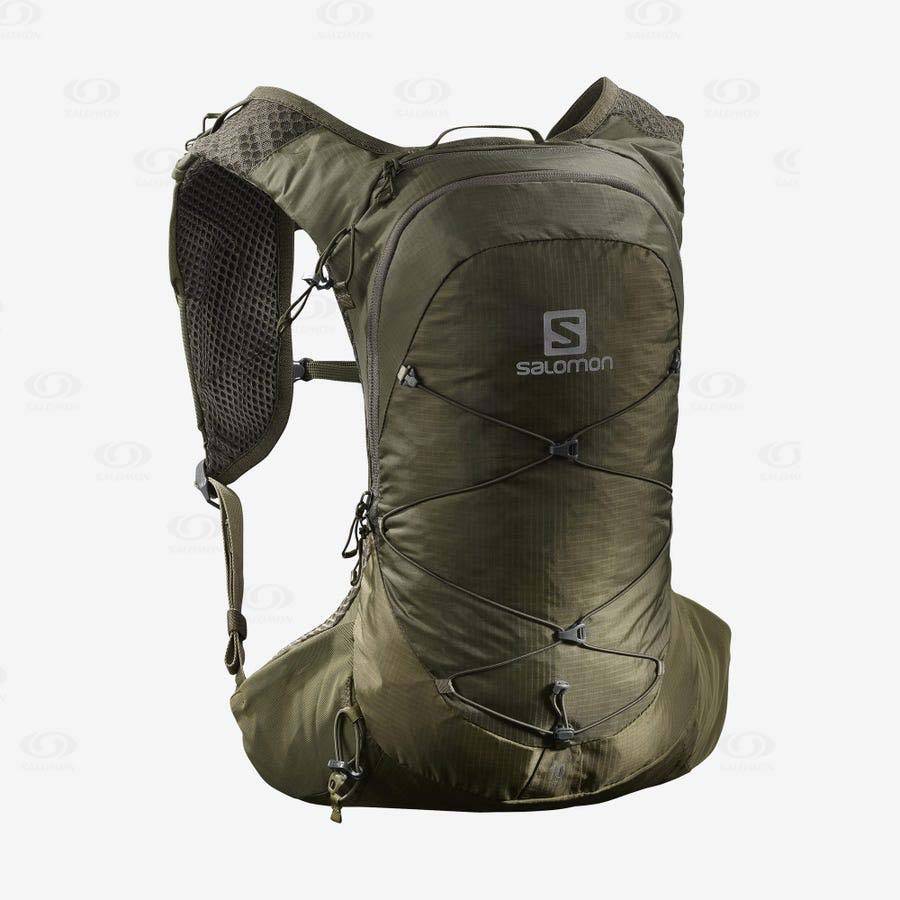 Olive Men\'s Salomon XT 10 Backpacks | USA-S1513