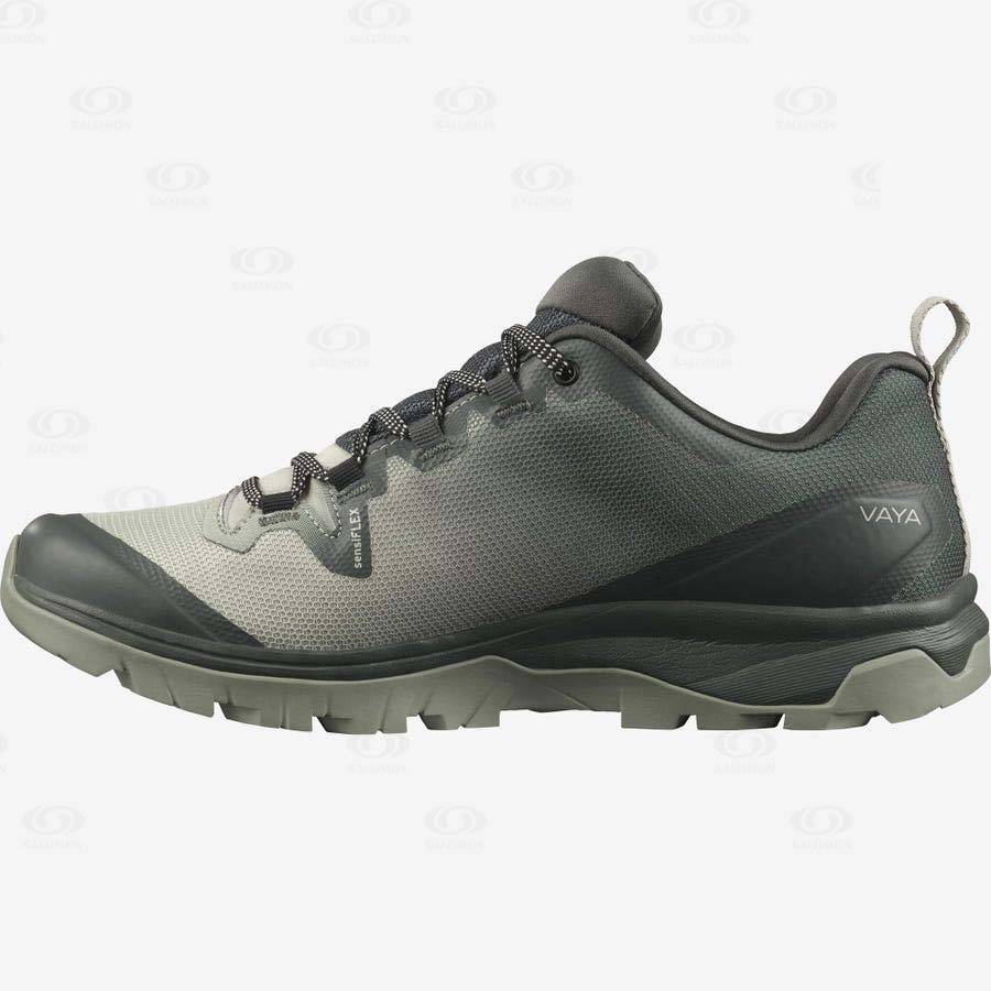 Olive Women's Salomon VAYA GORE-TEX Hiking Shoes | USA-M2448