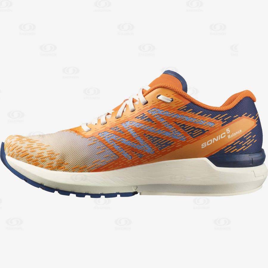 Orange Men's Salomon SONIC 5 BALANCE Running Shoes | USA-M1657