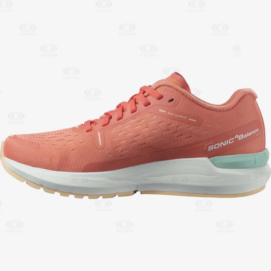 Orange Women's Salomon SONIC 4 Balance Running Shoes | USA-A1948