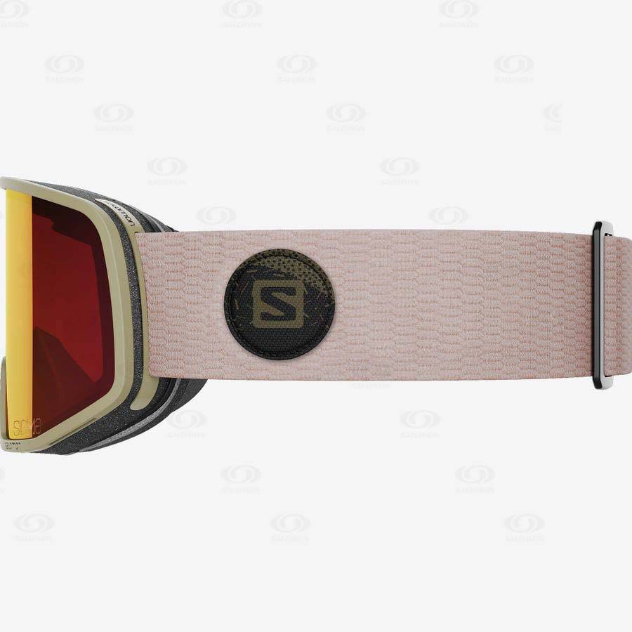 Pink Men's Salomon LO FI SIGMA Goggles | USA-O1798