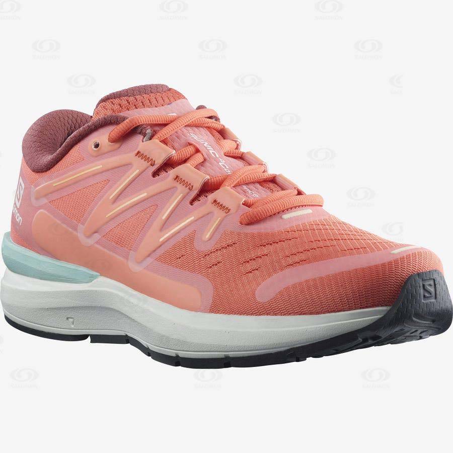 Pink Women's Salomon SONIC 4 Confidence Running Shoes | USA-wO1126