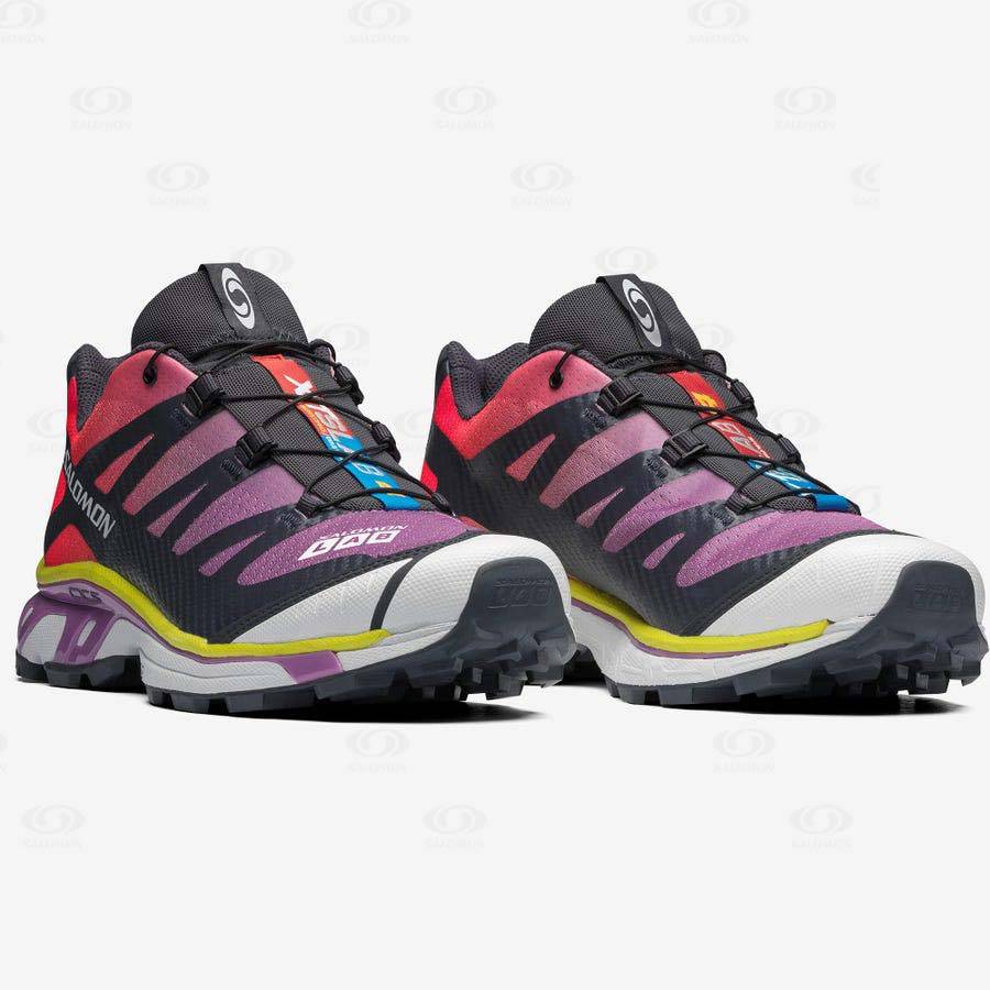 Purple / Black Men's Salomon XT-4 ADVANCED Sneakers | USA-S1541