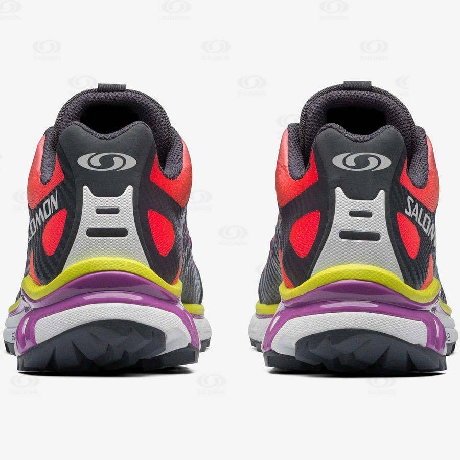 Purple / Black Men's Salomon XT-4 ADVANCED Sneakers | USA-S1541