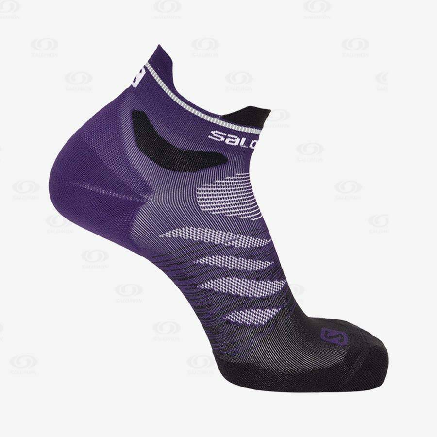 Purple Men\'s Salomon PREDICT ANKLE Socks | USA-A2249