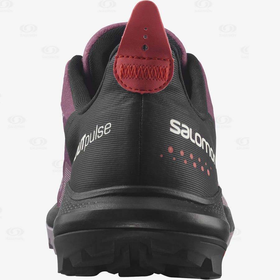 Purple Women's Salomon OUTPULSE GORE-TEX Waterproof Shoes | USA-L1921