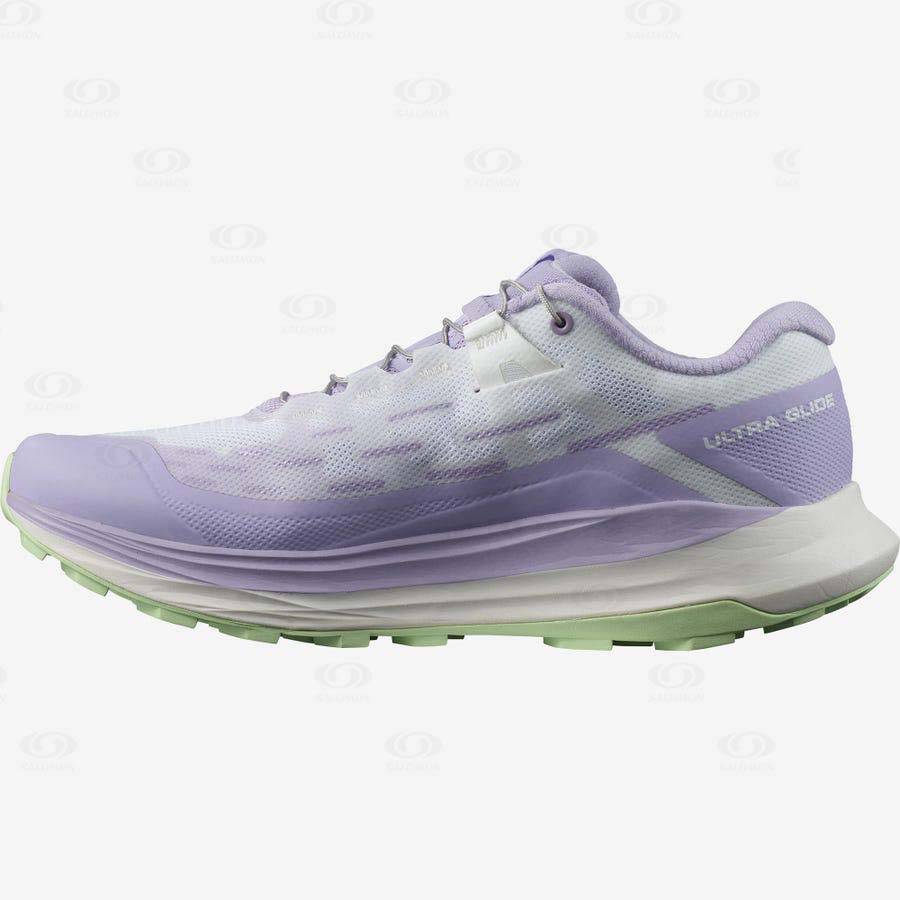 Purple Women's Salomon ULTRA GLIDE Trail Running Shoes | USA-L1543