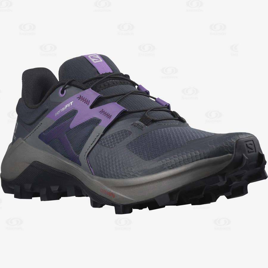 Purple Women's Salomon WILDCROSS 2 Trail Running Shoes | USA-M2441