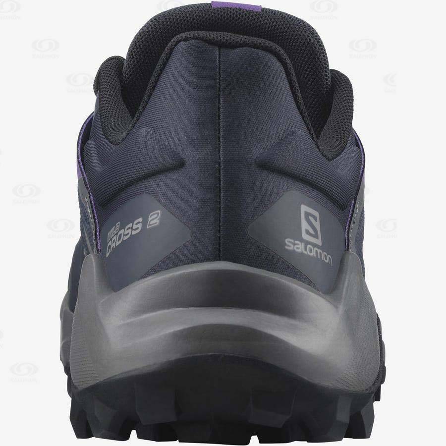 Purple Women's Salomon WILDCROSS 2 Trail Running Shoes | USA-M2441