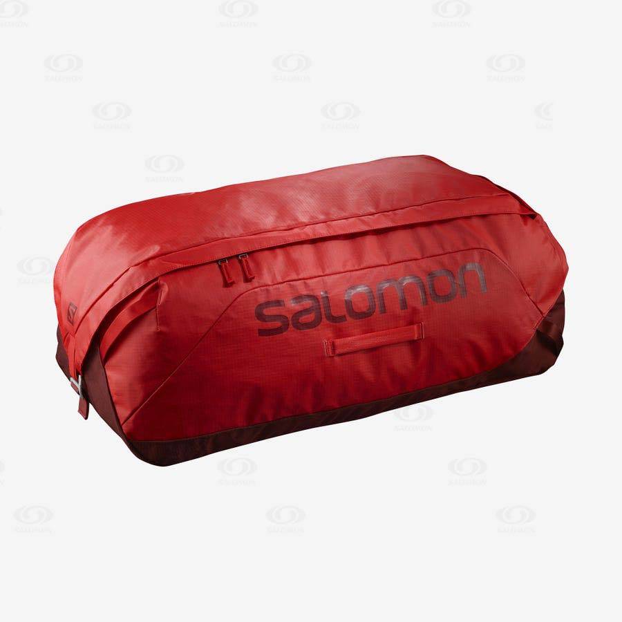 Red Men\'s Salomon OUTLIFE DUFFEL 100 Bags | USA-N1400