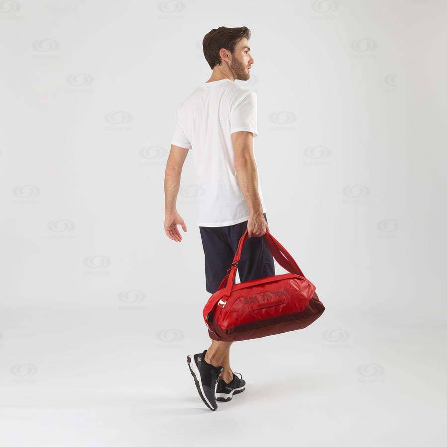 Red Men's Salomon OUTLIFE DUFFEL 25 Bags | USA-A1619