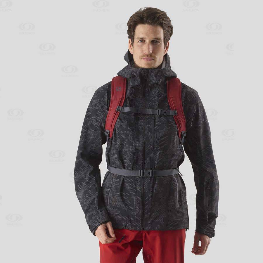 Red Men's Salomon SIDE 18 Backpacks | USA-O1434