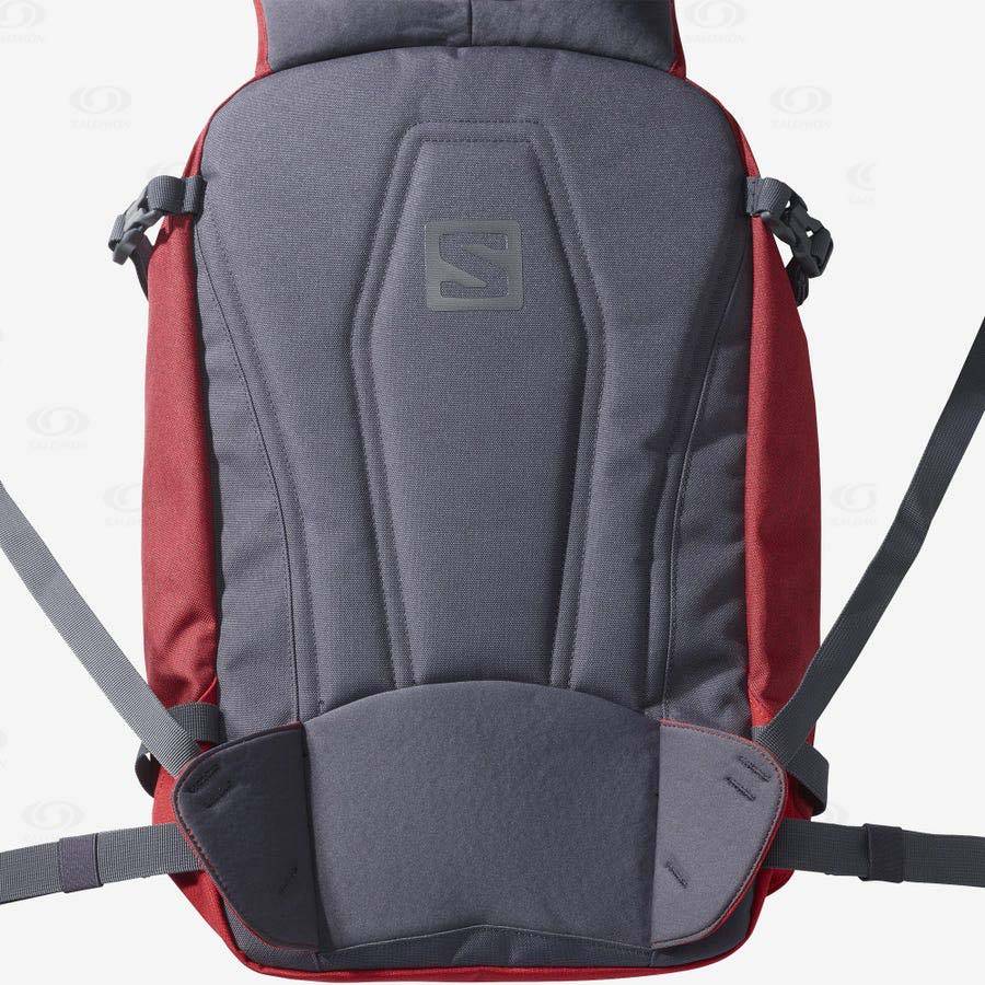 Red Men's Salomon SIDE 18 Backpacks | USA-O1434