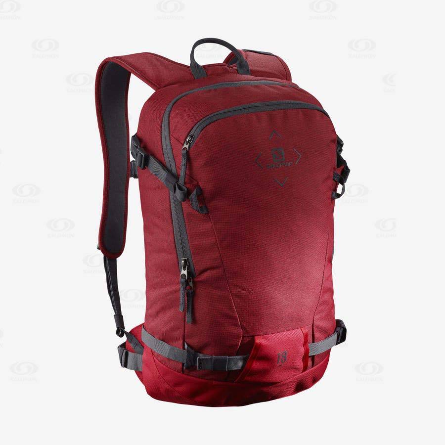 Red Men\'s Salomon SIDE 18 Backpacks | USA-O1434