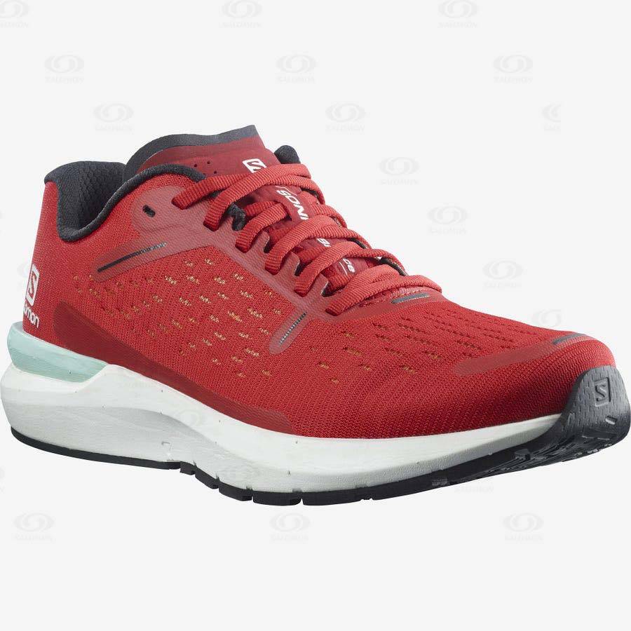 Red Men's Salomon SONIC 4 Balance Running Shoes | USA-A2298