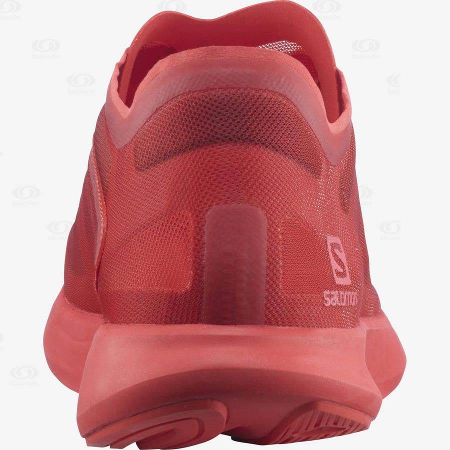 Red Men's Salomon S/LAB PHANTASM Running Shoes | USA-A2550