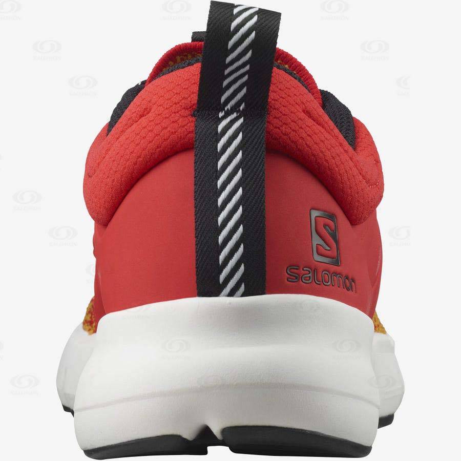 Red / Orange Men's Salomon PREDICT SOC 2 Running Shoes | USA-O1950