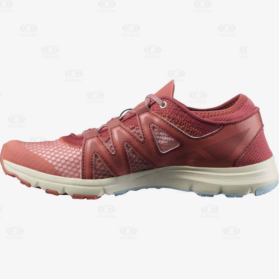 Red Women's Salomon CROSSAMPHIBIAN SWIFT 2 Water Shoes | USA-O2104