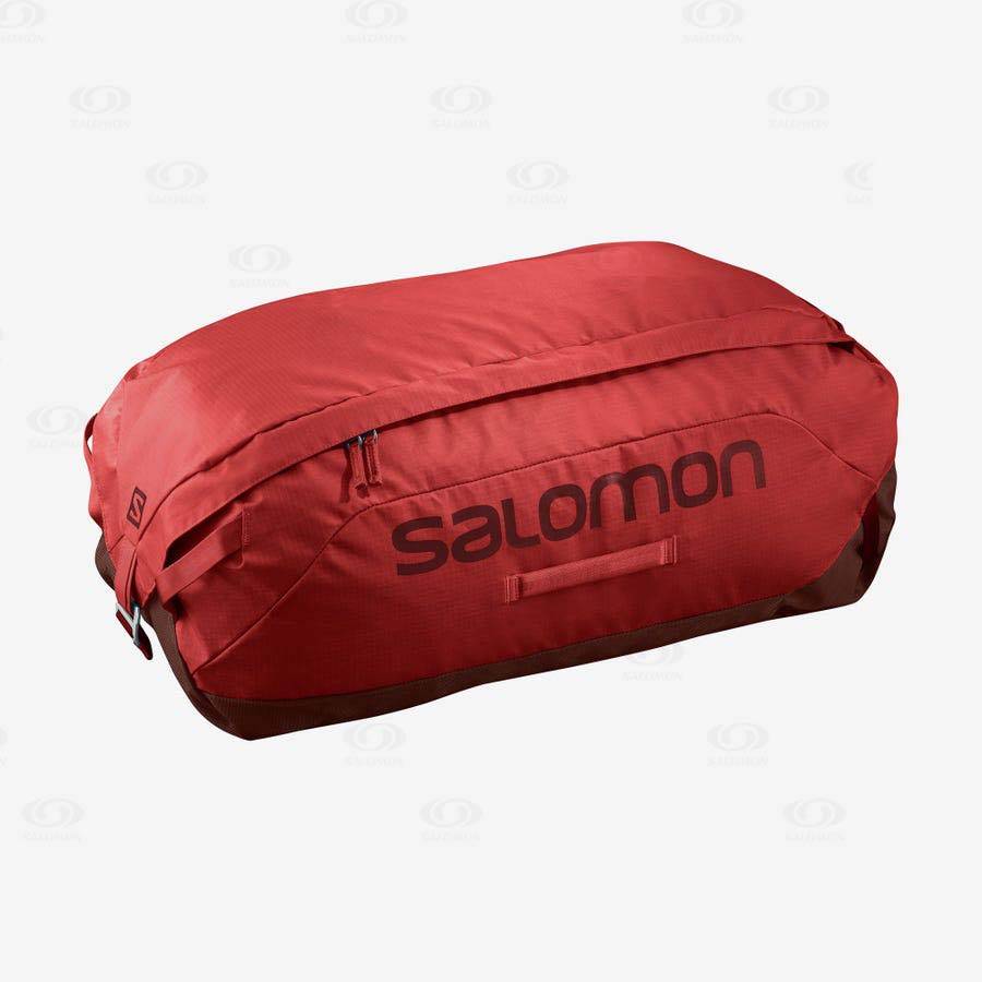 Red Women\'s Salomon OUTLIFE DUFFEL 70 Bags | USA-M1041