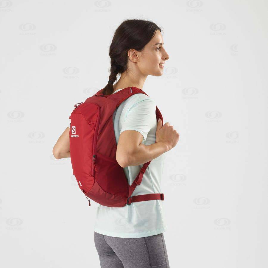 Red Women's Salomon TRAILBLAZER 10 Backpacks | USA-M1510