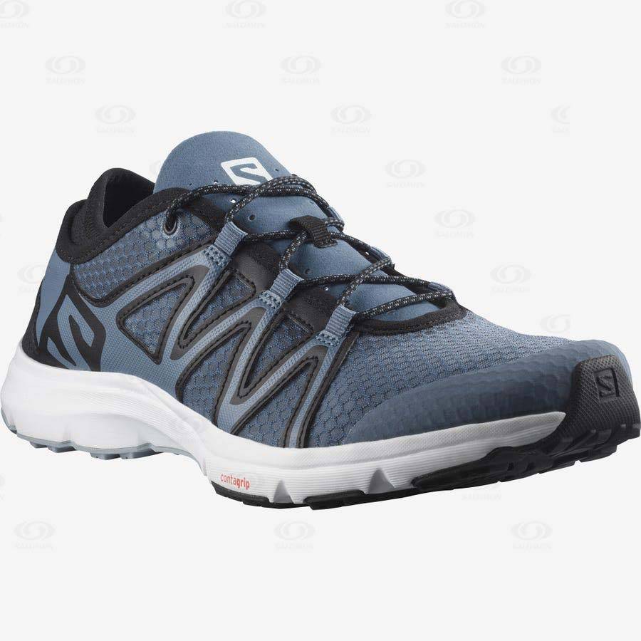 Silver Men's Salomon CROSSAMPHIBIAN SWIFT 2 Water Shoes | USA-N1827