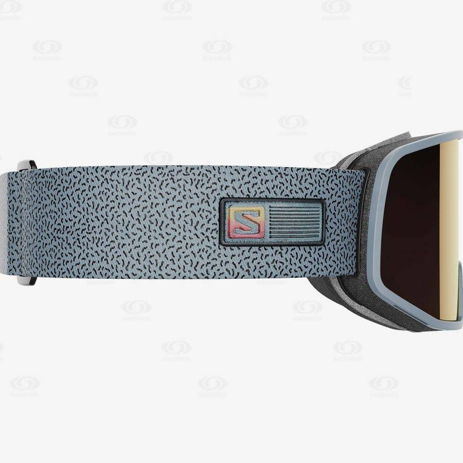 Silver Men's Salomon LO FI SIGMA Goggles | USA-M1468