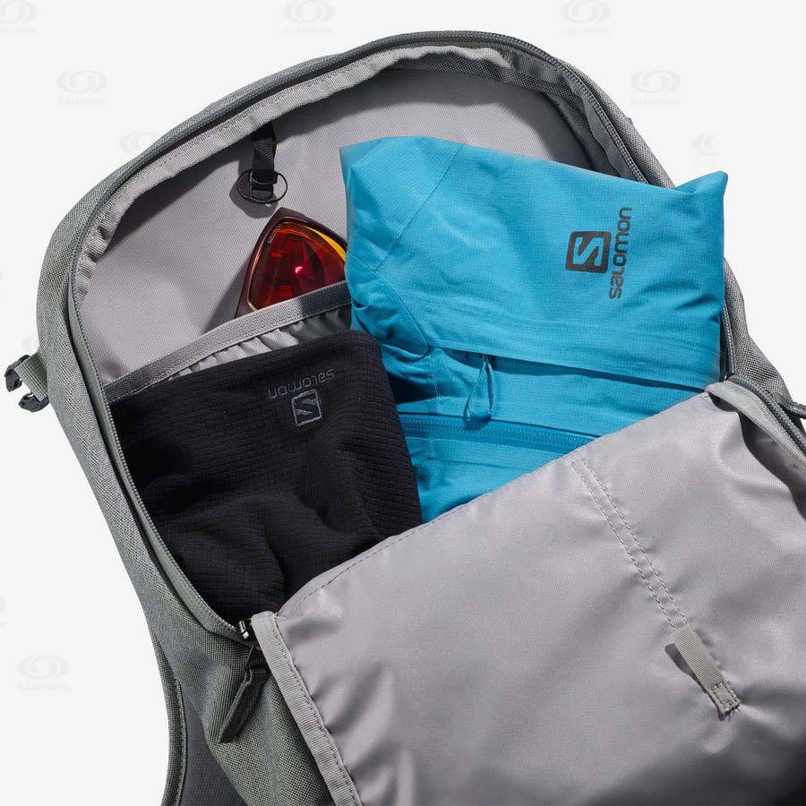 Silver Men's Salomon SIDE 18 Backpacks | USA-L1011