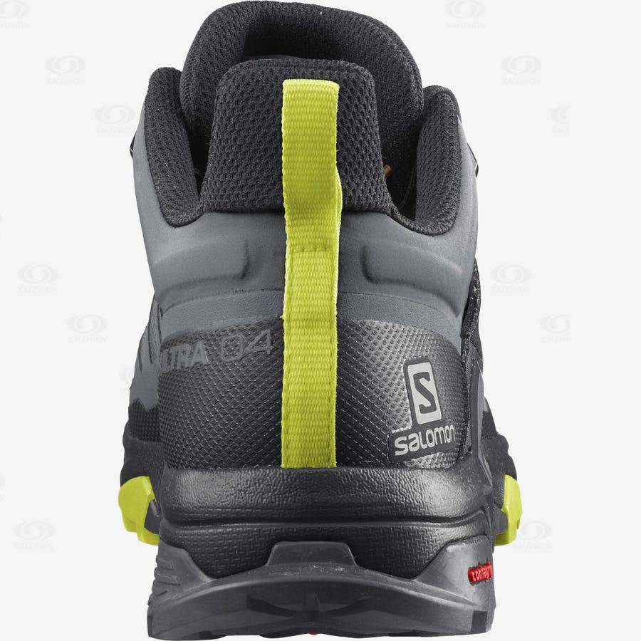 Silver Men's Salomon X ULTRA 4 GORE-TEX Waterproof Shoes | USA-O1943