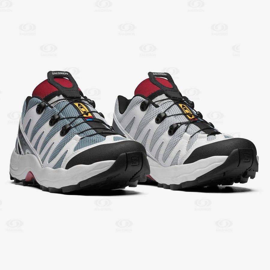 White / Grey Men's Salomon XA PRO 1 Sneakers | USA-M1363