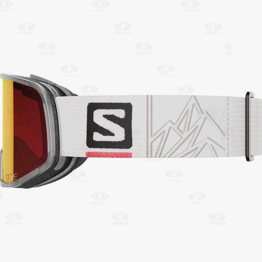 White Men's Salomon LO FI SIGMA Goggles | USA-S1576