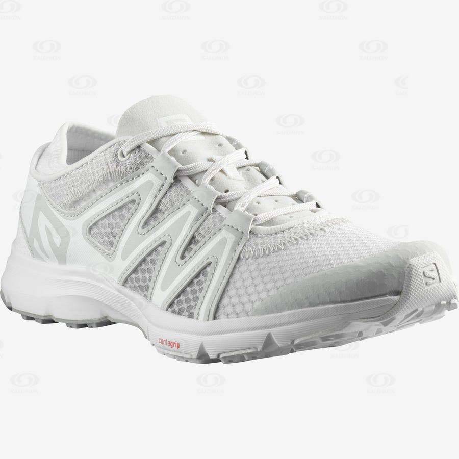 White Women's Salomon CROSSAMPHIBIAN SWIFT 2 Water Shoes | USA-A1430