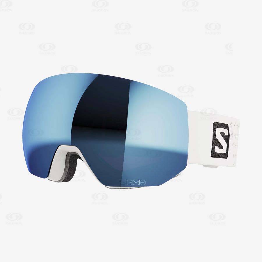 White Women\'s Salomon RADIUM PRO SIGMA Goggles | USA-S1786