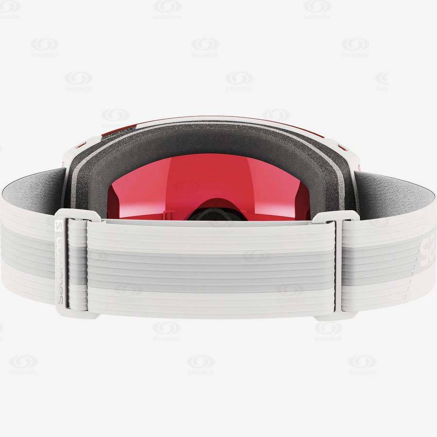 White Women's Salomon RADIUM SIGMA Goggles | USA-L2376