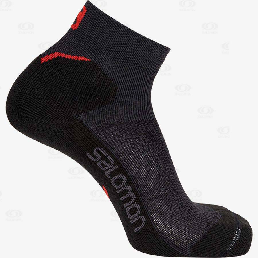 White Women's Salomon SPEEDCROSS ANKLE 2-PACK Socks | USA-W2290