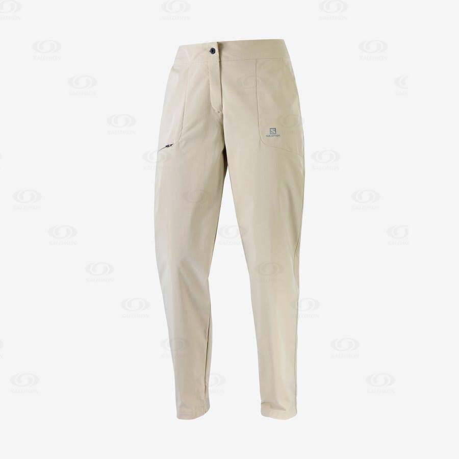 White Women\'s Salomon WAYFARER CITY Pants | USA-O2230