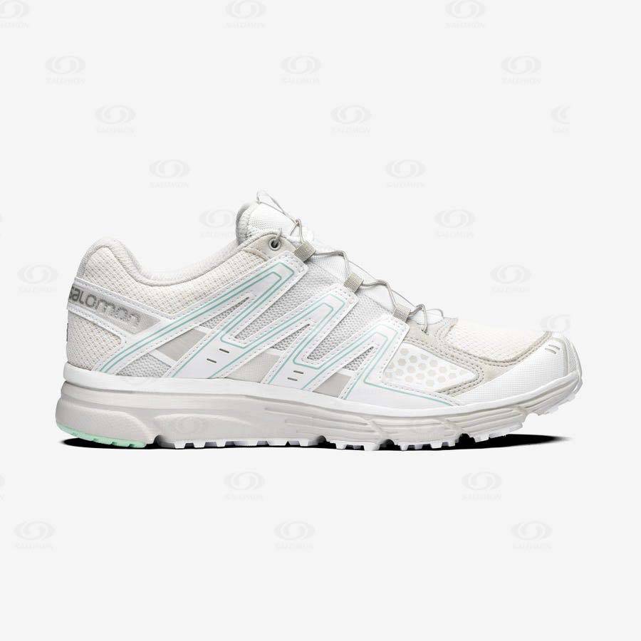 White Women\'s Salomon X-MISSION 3 Sneakers | USA-L1886